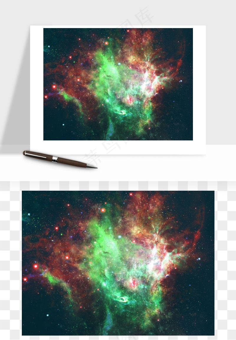 科幻星空宇宙银河系背景