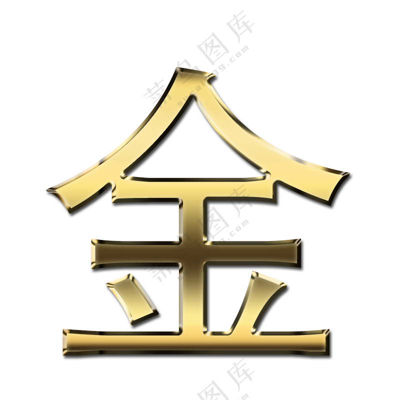 金属字效果