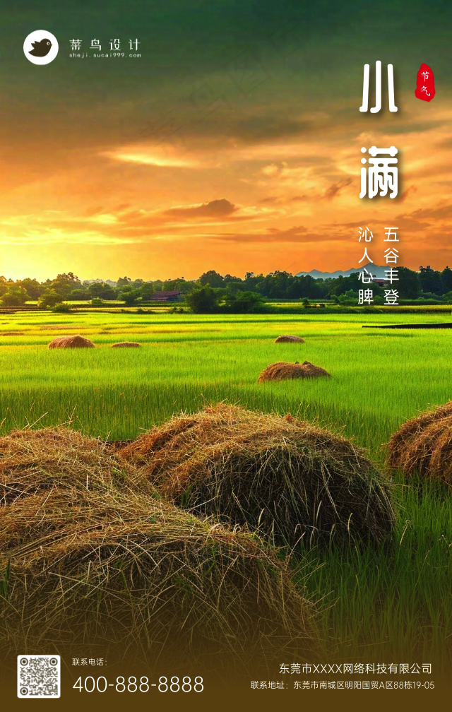 小满手机海报