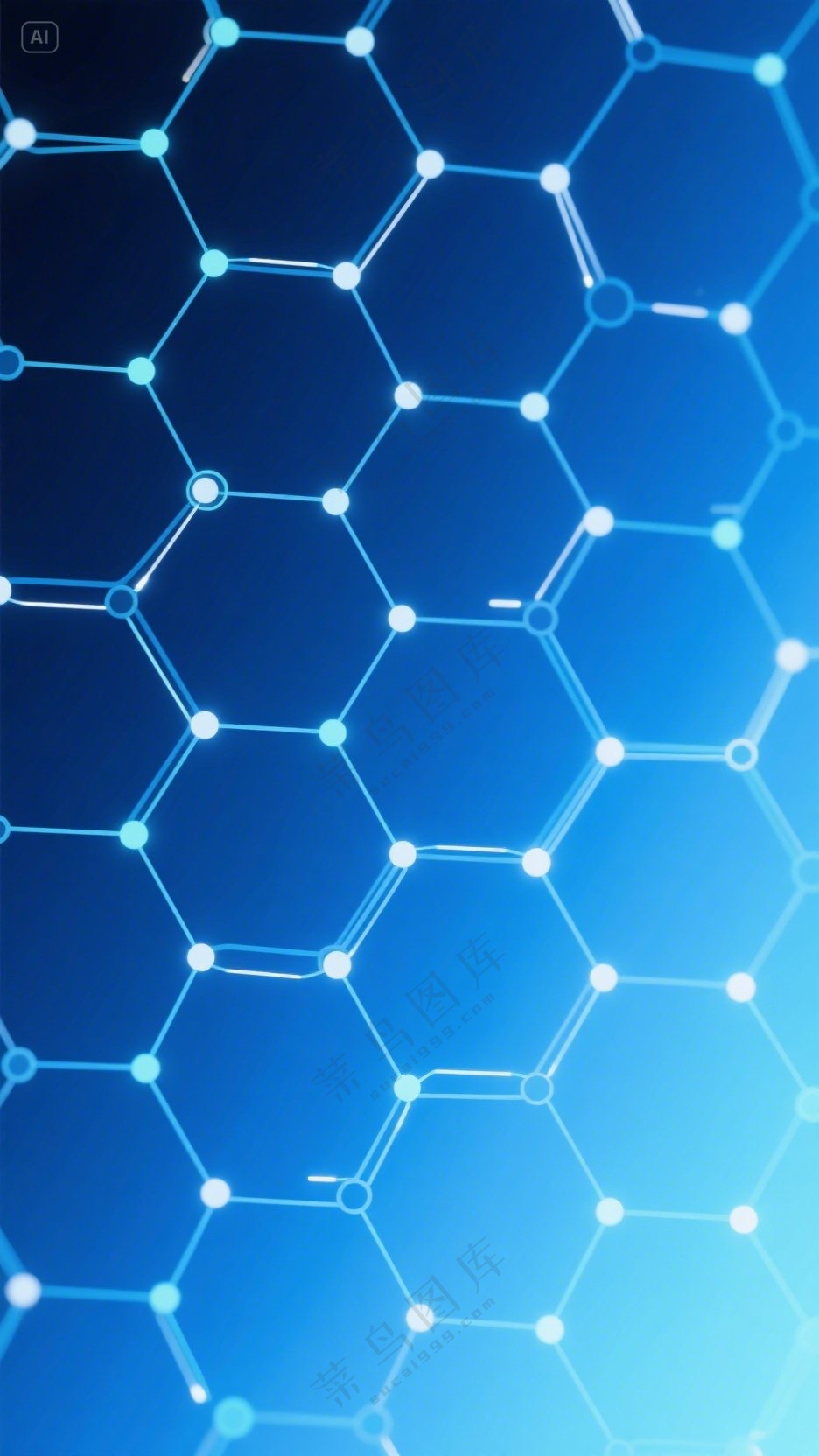 蓝色海报背景图