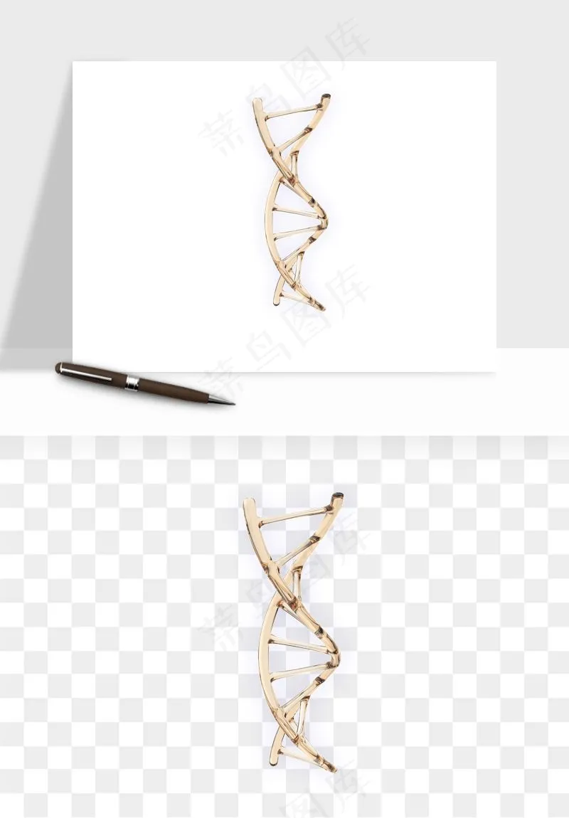 细胞水分子DNA精华成分png免抠