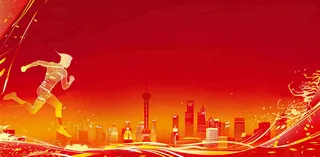 红色大气战报荣誉榜背景