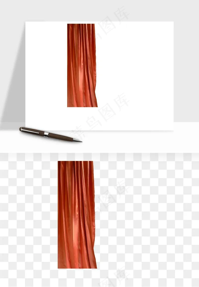 窗帘幕布帷幕png免抠