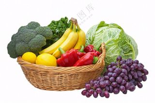新鲜蔬菜水果生鲜摄影免抠