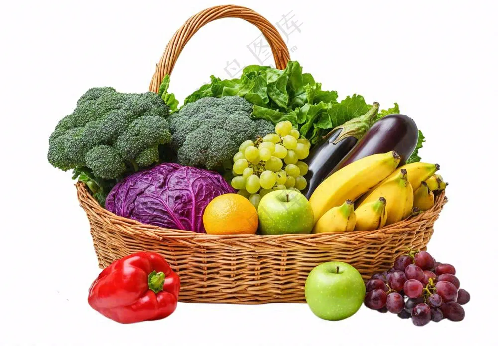 新鲜蔬菜水果生鲜摄影免抠
