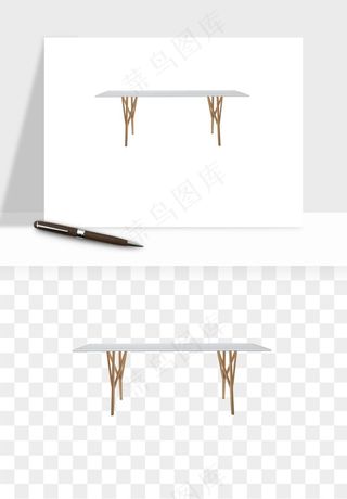 现代时尚桌子家具png免抠