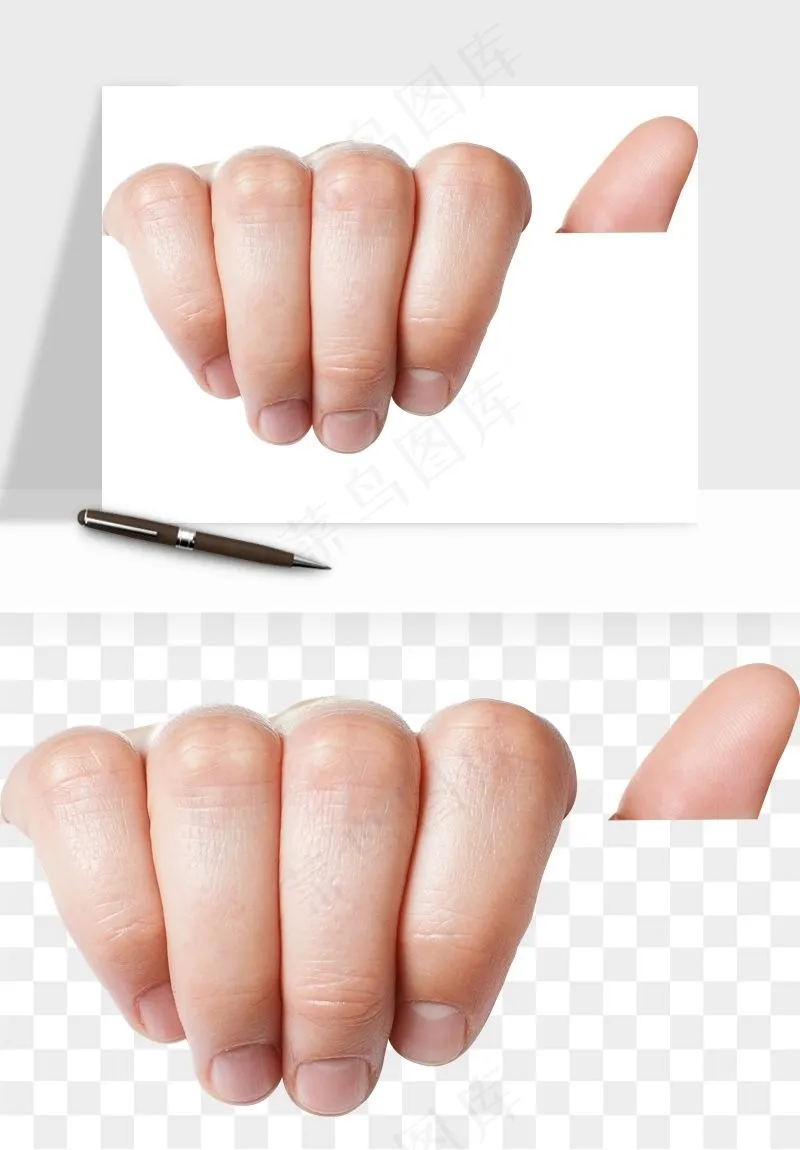 手势手部动作手指png免抠