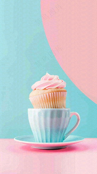 面包蛋糕甜点美食摄影图