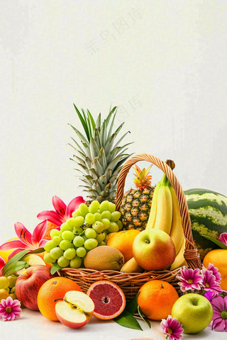 农林蔬果生鲜店水果店蔬菜店背景