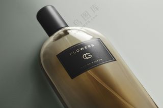 14洗护化妆品玻璃瓶标签卡片logo样机