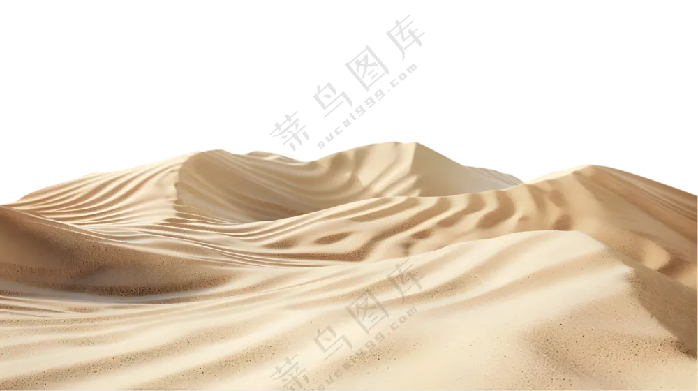 唯美的沙漠沙丘景观