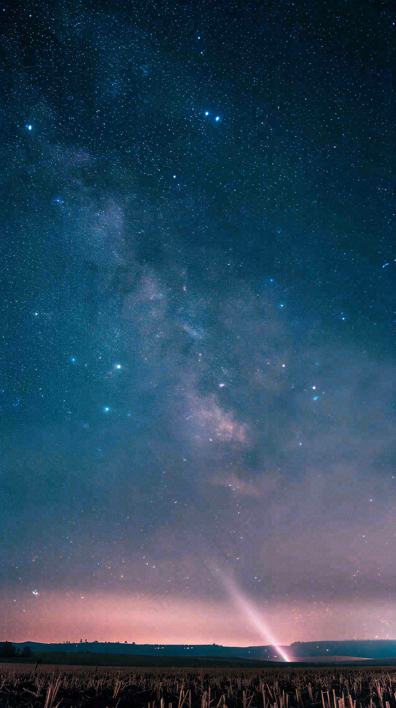 晚安温馨励志摄影图