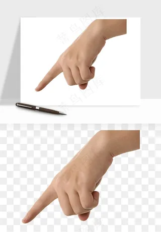 手势手部动作手指png免抠