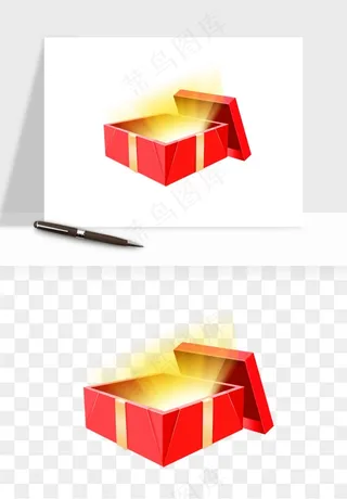 礼盒礼物png免抠