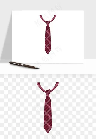 卡通领带png免抠