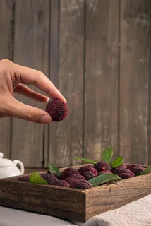 新鲜杨梅水果背景素材