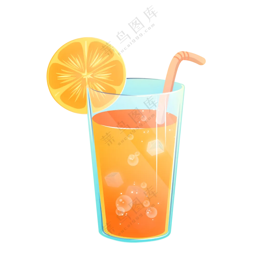 果汁透明素材