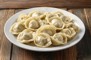 饺子中国传统美食立冬冬至摄影图