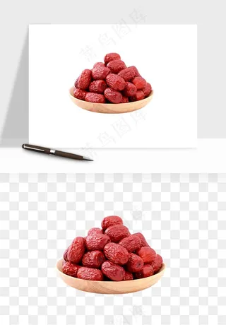 红枣大枣png免抠