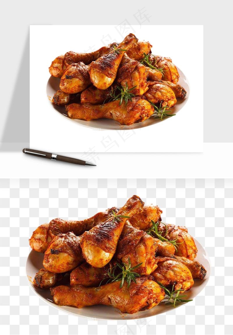 实物烧烤烤肉美食png免抠