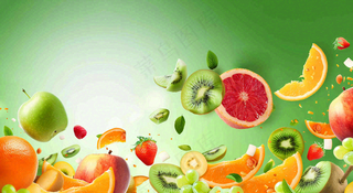 农林蔬果生鲜店水果店蔬菜店背景