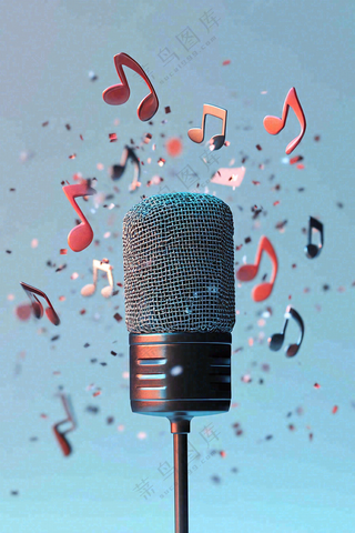 音乐话筒麦摄影图