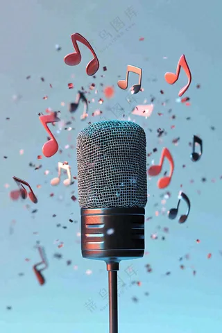 音乐话筒麦摄影图