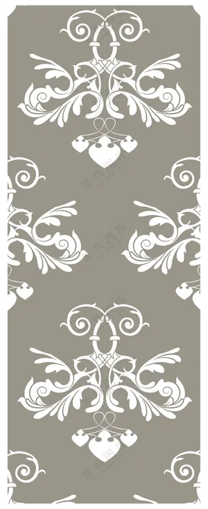 传统花纹矢量背景 (5)