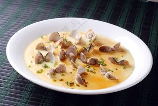 文蛤金钩蒸水蛋