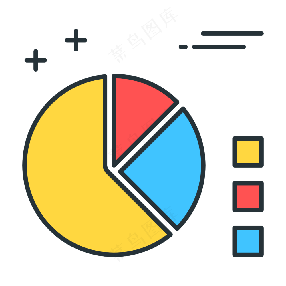 pie-chart 饼状图 商务图标