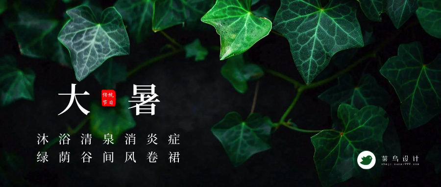 大暑公众号首图