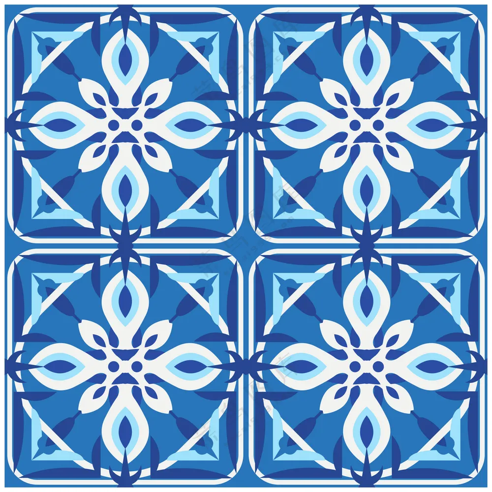 对称重复装饰图案花纹 (2)