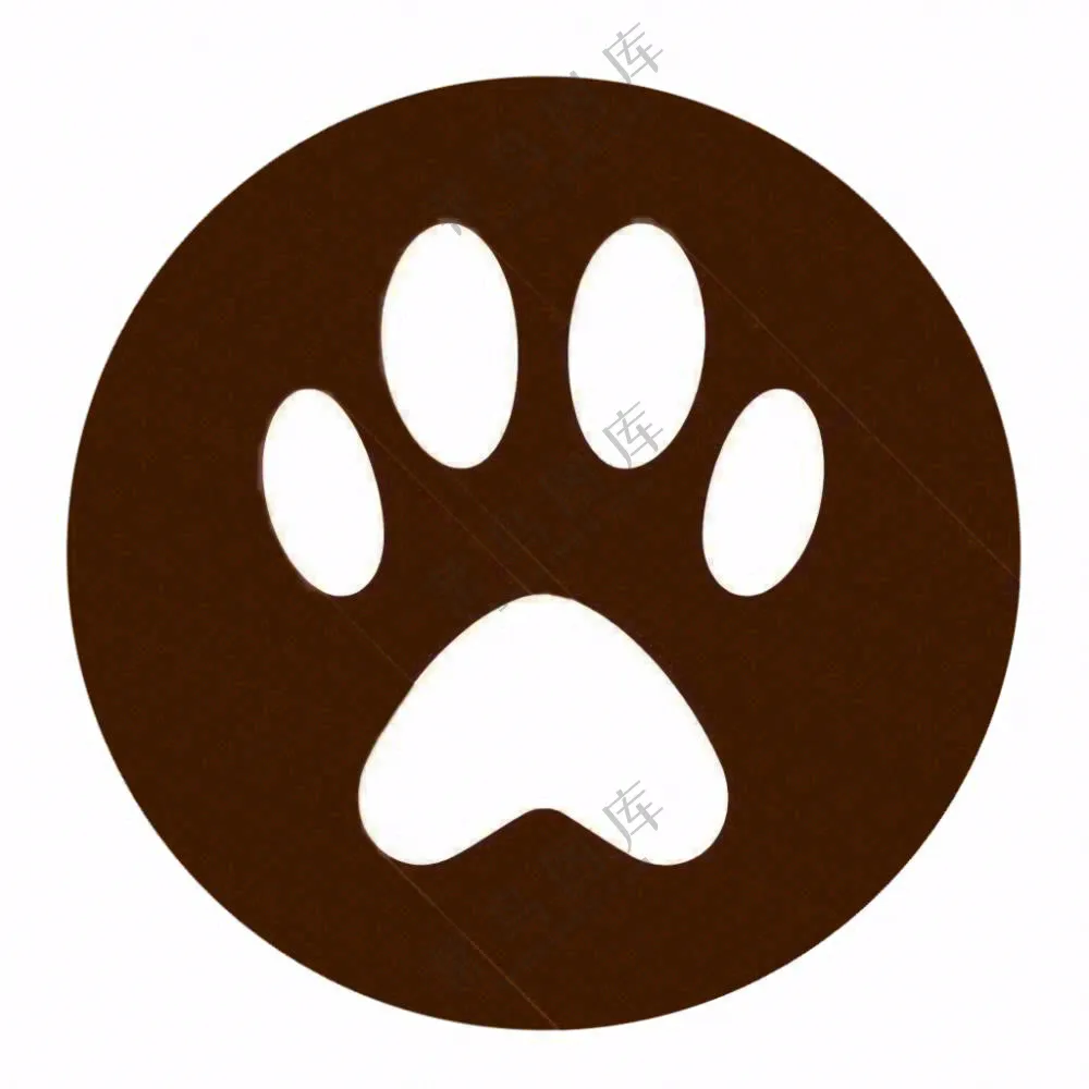 宠物脚印猫狗免抠