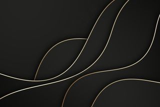 金色曲线素材