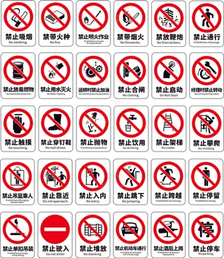 禁止安全标识转曲