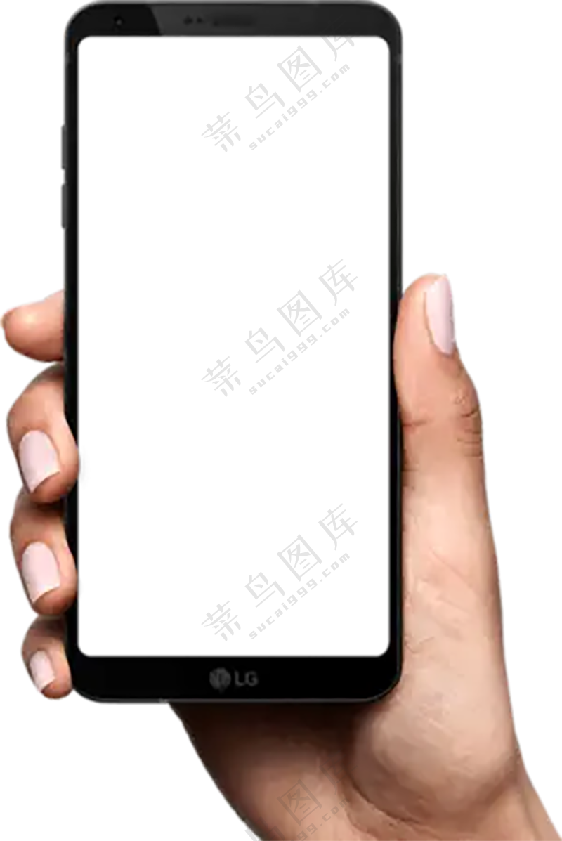 黑色正面手机样机