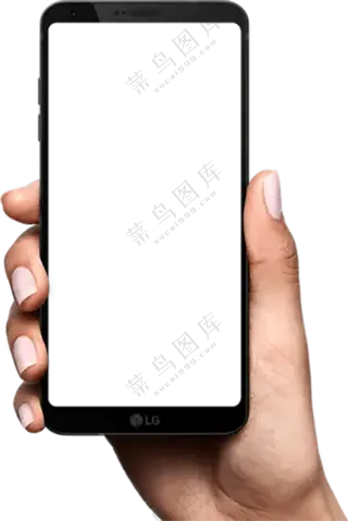 黑色正面手机样机