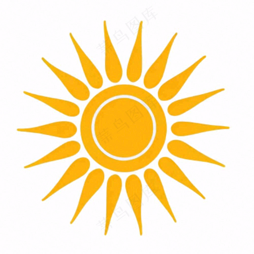 太阳天气卡通免抠