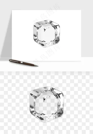 冰块清爽png免抠