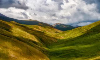 绿野云影：自然风景摄影