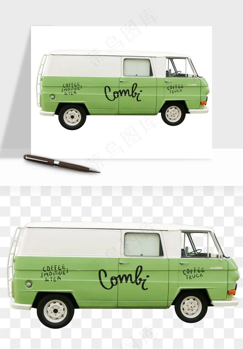 复古汽车交通工具png免抠