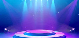 数码科技线光几何背景