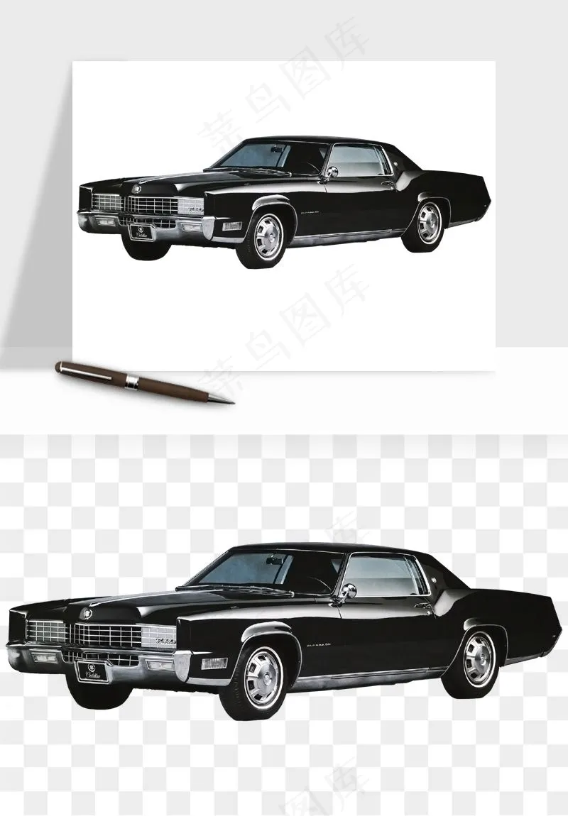 复古汽车交通工具png免抠