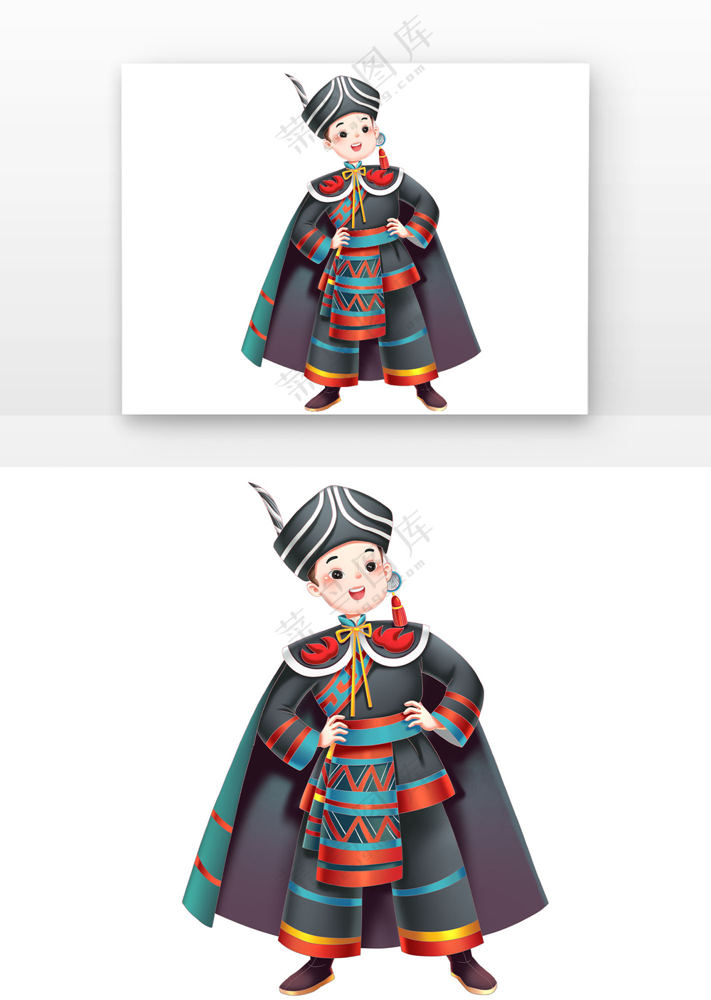 彝族元素民族