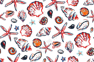 贝壳海底世界375DPI