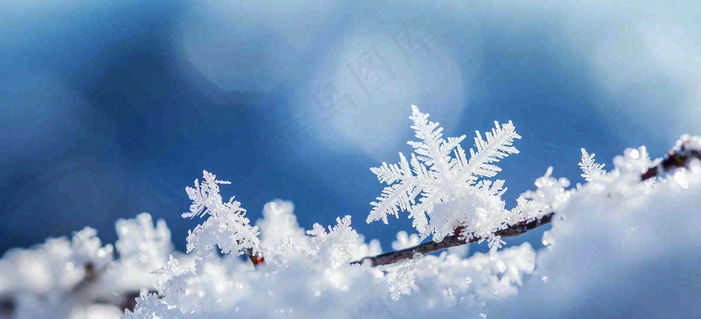 冰冻预警暴雪预警通知公告背景