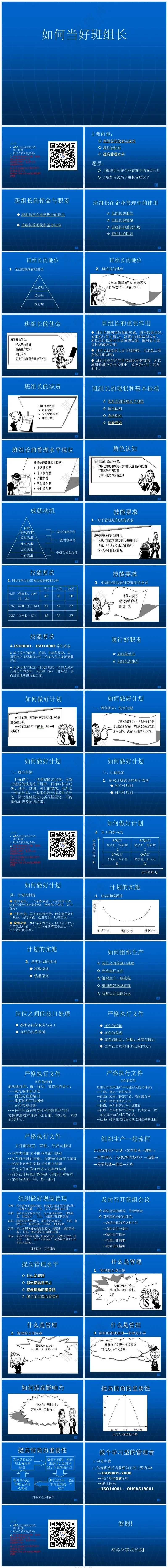 蓝色职场风如何当好班组长