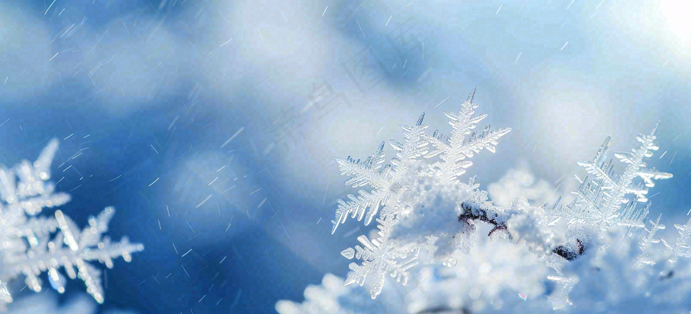 冰冻预警暴雪预警通知公告背景