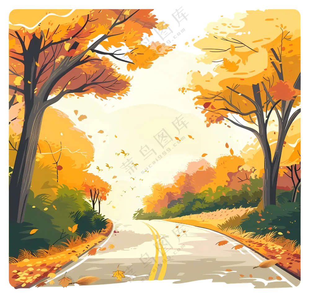 秋季城市景观