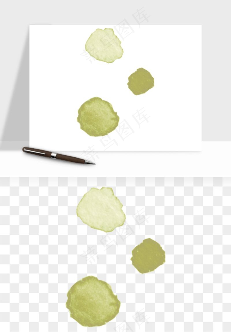 清新手绘植物png免抠